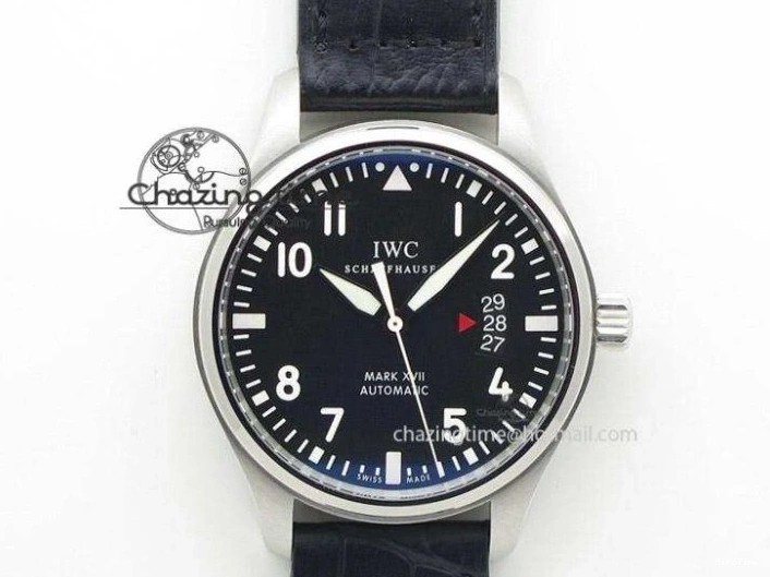 MIROTIME 0109 Pilot Mark XX BLSF 1:1 Best Edition Black Blue Dial on Blue Rubber Strap MIYOTA Sleek 6989